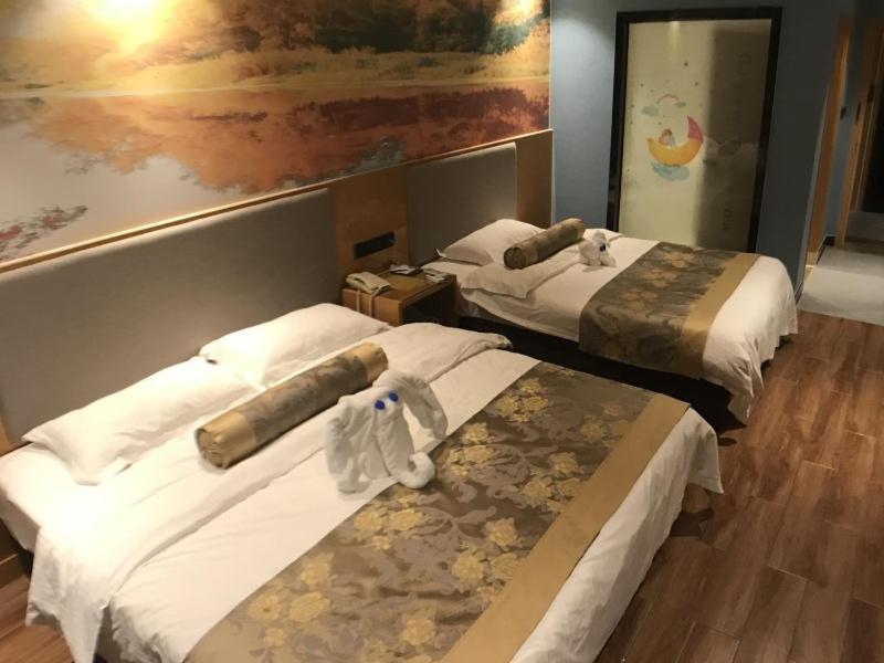 Greentree Inn Jiangsu Wuxi Jiangyin Zhouzhuang Shiji Avenue Business Hotel Exteriör bild