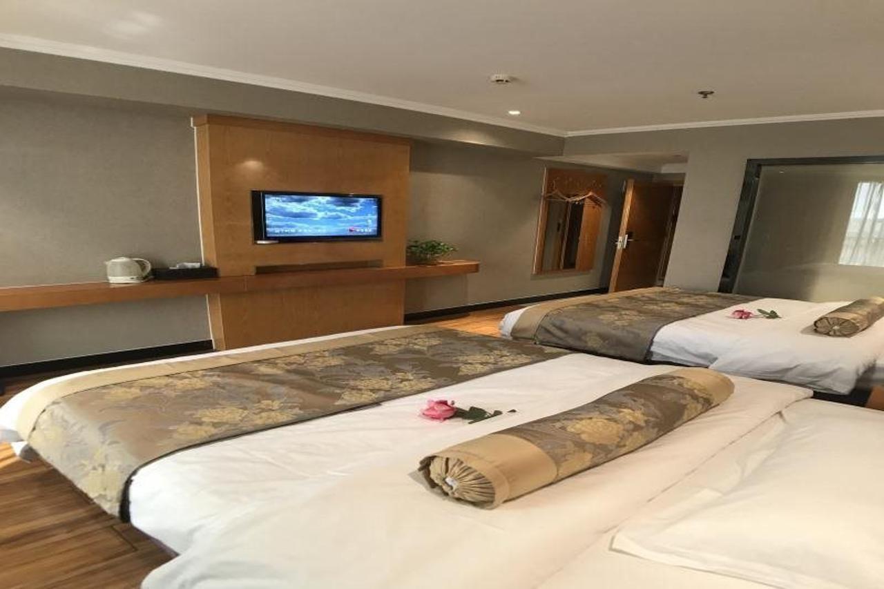 Greentree Inn Jiangsu Wuxi Jiangyin Zhouzhuang Shiji Avenue Business Hotel Exteriör bild