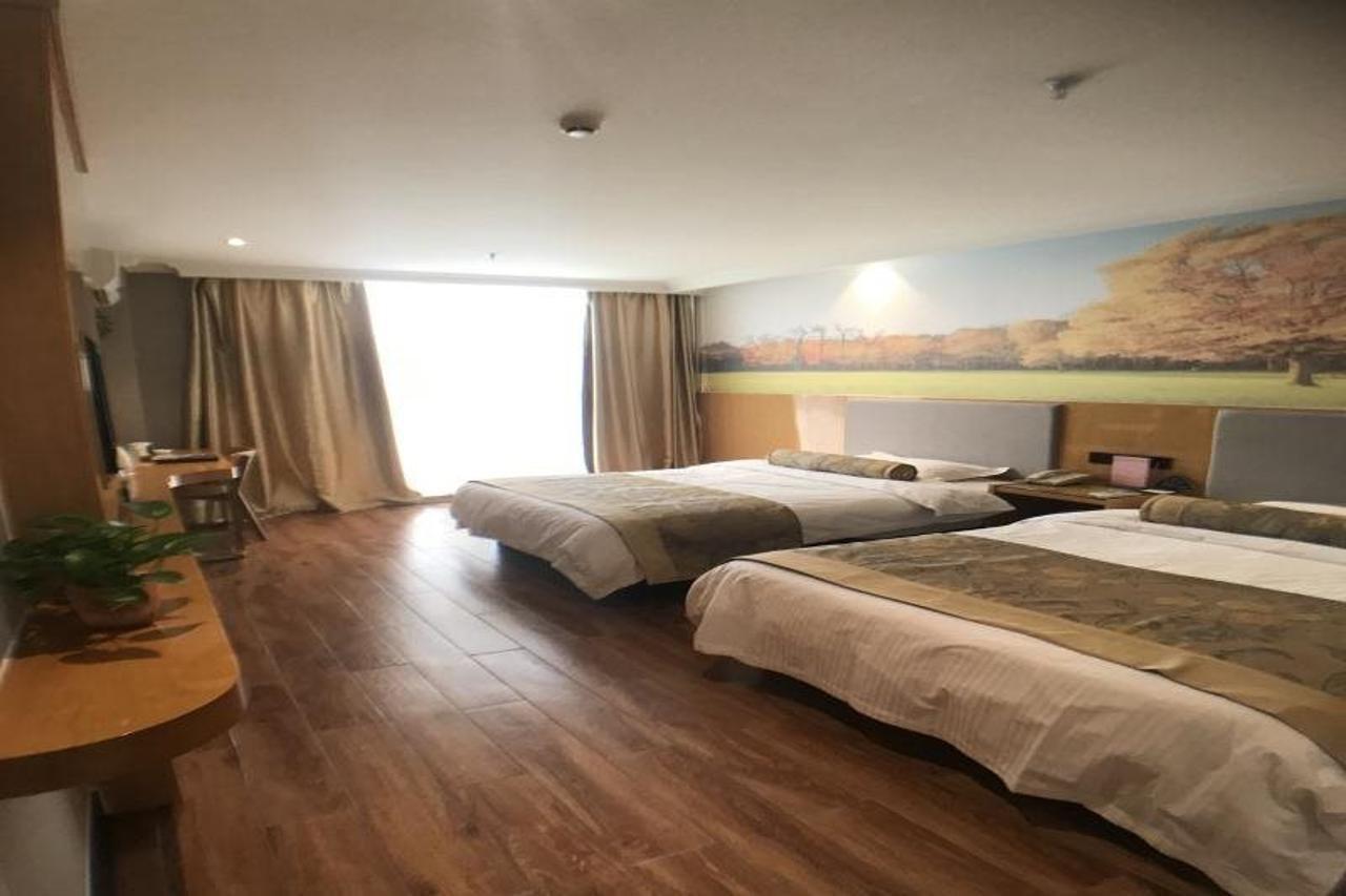 Greentree Inn Jiangsu Wuxi Jiangyin Zhouzhuang Shiji Avenue Business Hotel Exteriör bild