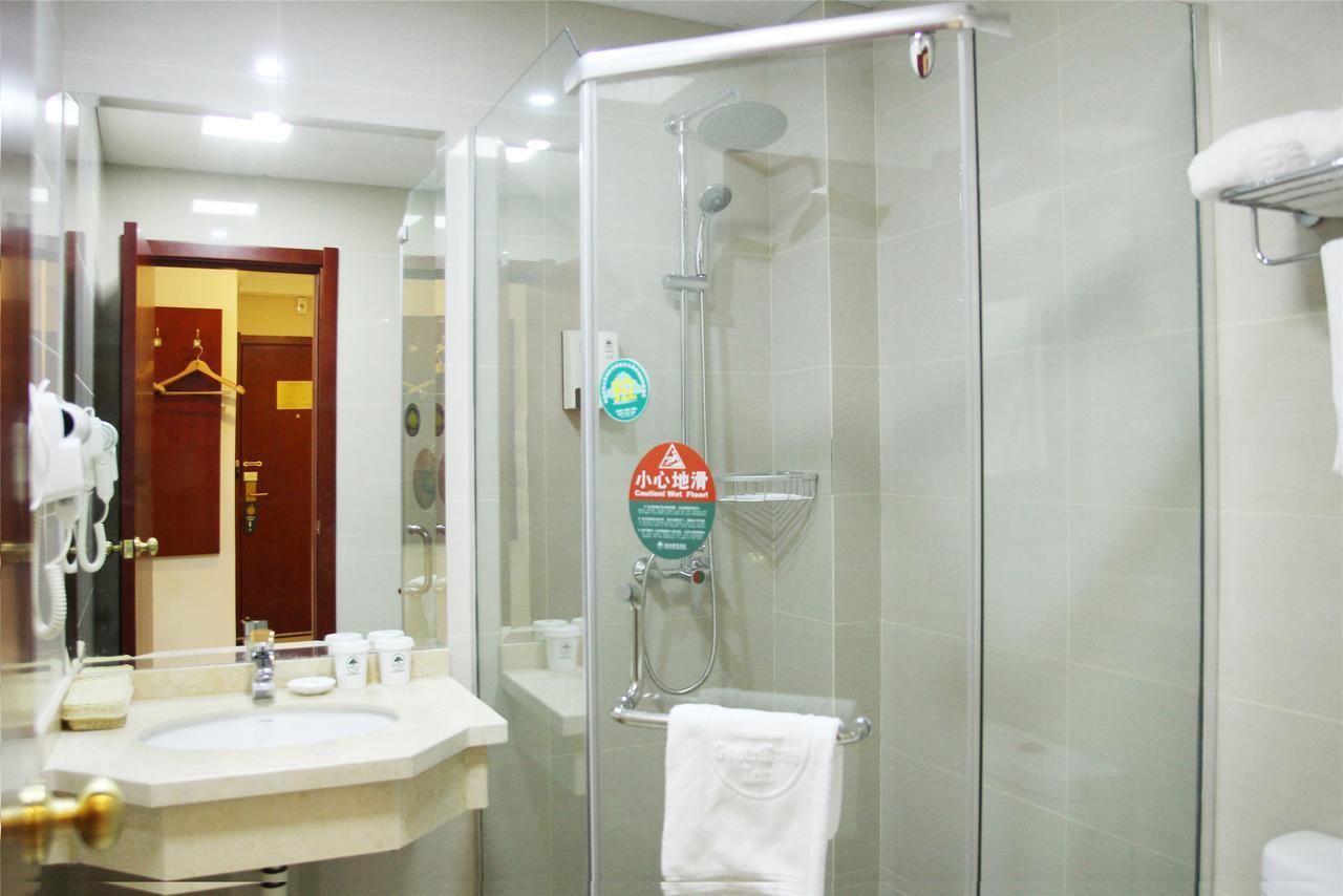 Greentree Inn Jiangsu Wuxi Jiangyin Zhouzhuang Shiji Avenue Business Hotel Exteriör bild