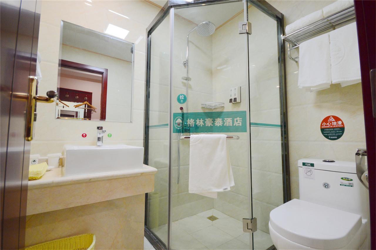 Greentree Inn Jiangsu Wuxi Jiangyin Zhouzhuang Shiji Avenue Business Hotel Exteriör bild