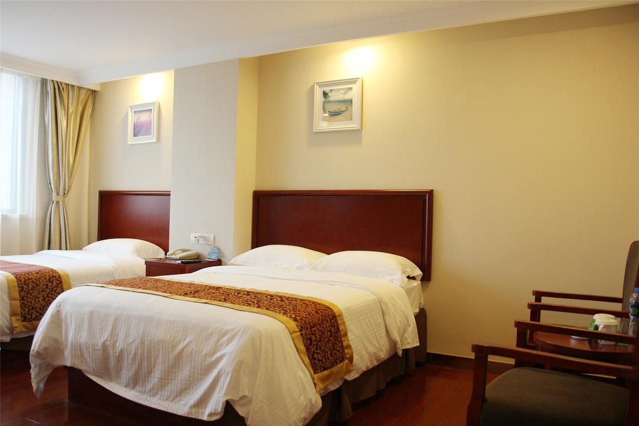Greentree Inn Jiangsu Wuxi Jiangyin Zhouzhuang Shiji Avenue Business Hotel Exteriör bild