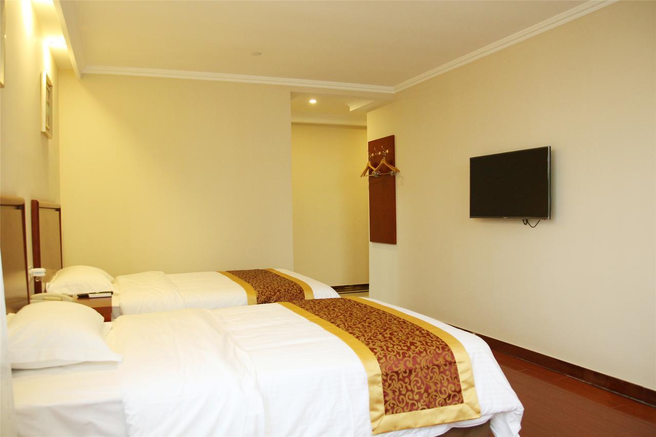Greentree Inn Jiangsu Wuxi Jiangyin Zhouzhuang Shiji Avenue Business Hotel Exteriör bild