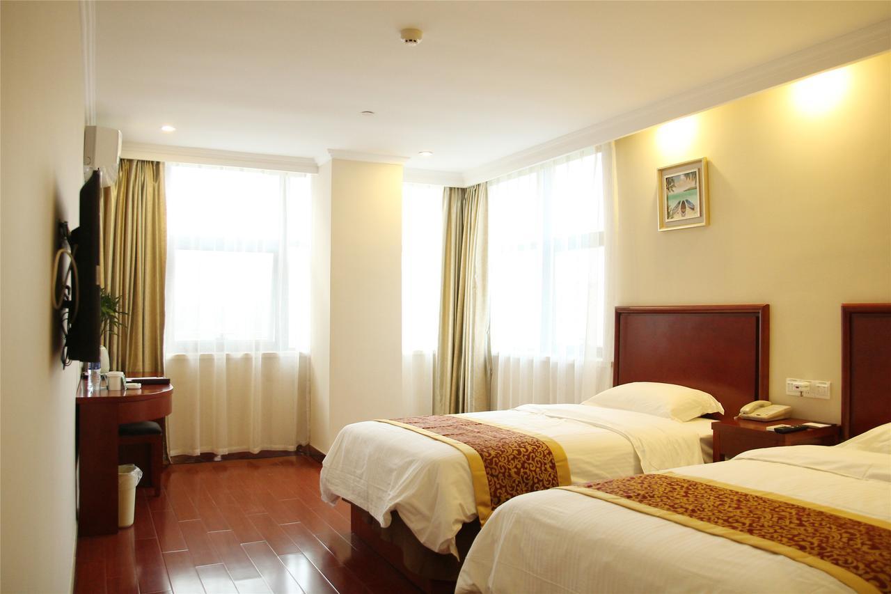 Greentree Inn Jiangsu Wuxi Jiangyin Zhouzhuang Shiji Avenue Business Hotel Exteriör bild