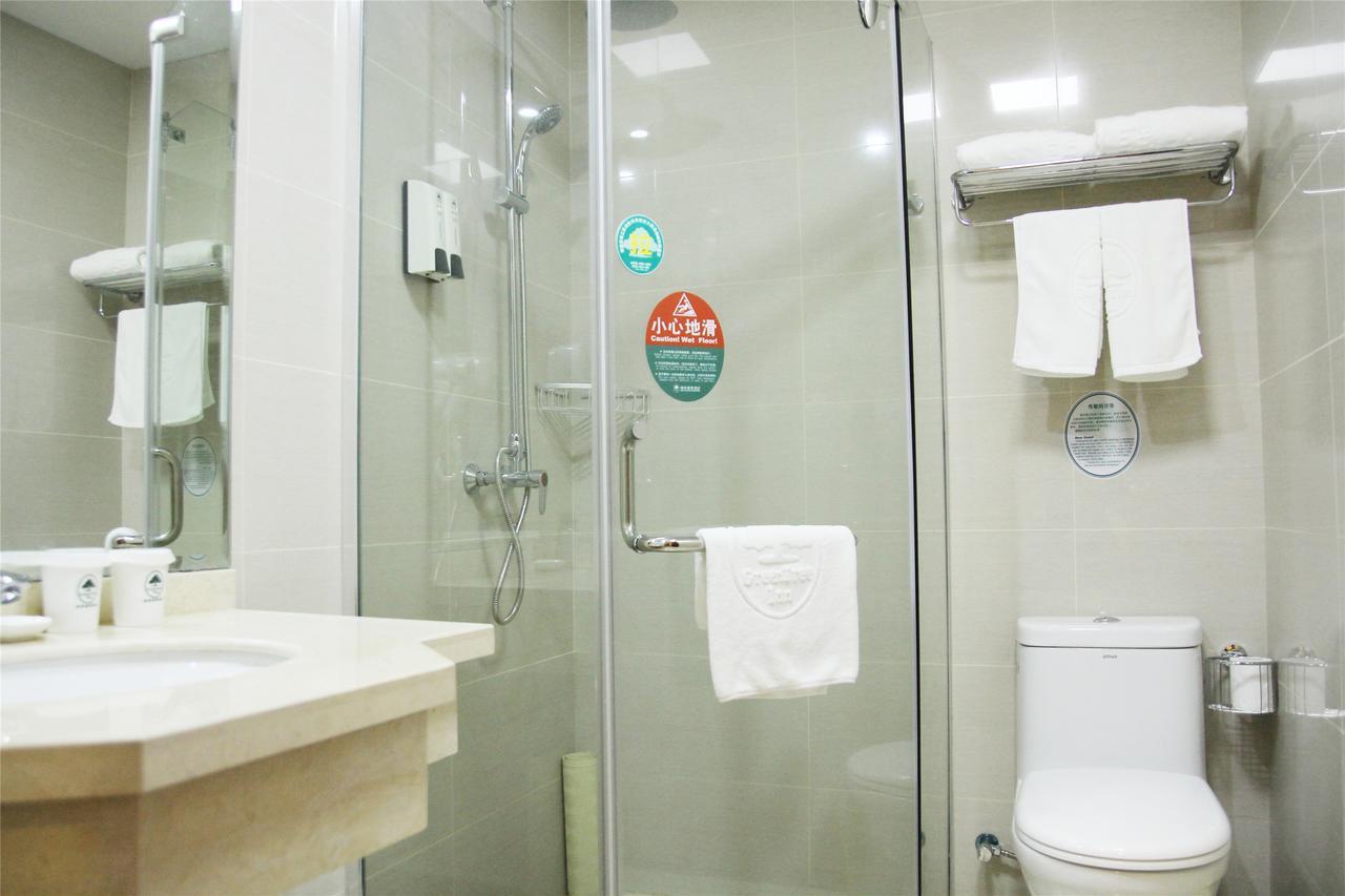 Greentree Inn Jiangsu Wuxi Jiangyin Zhouzhuang Shiji Avenue Business Hotel Exteriör bild