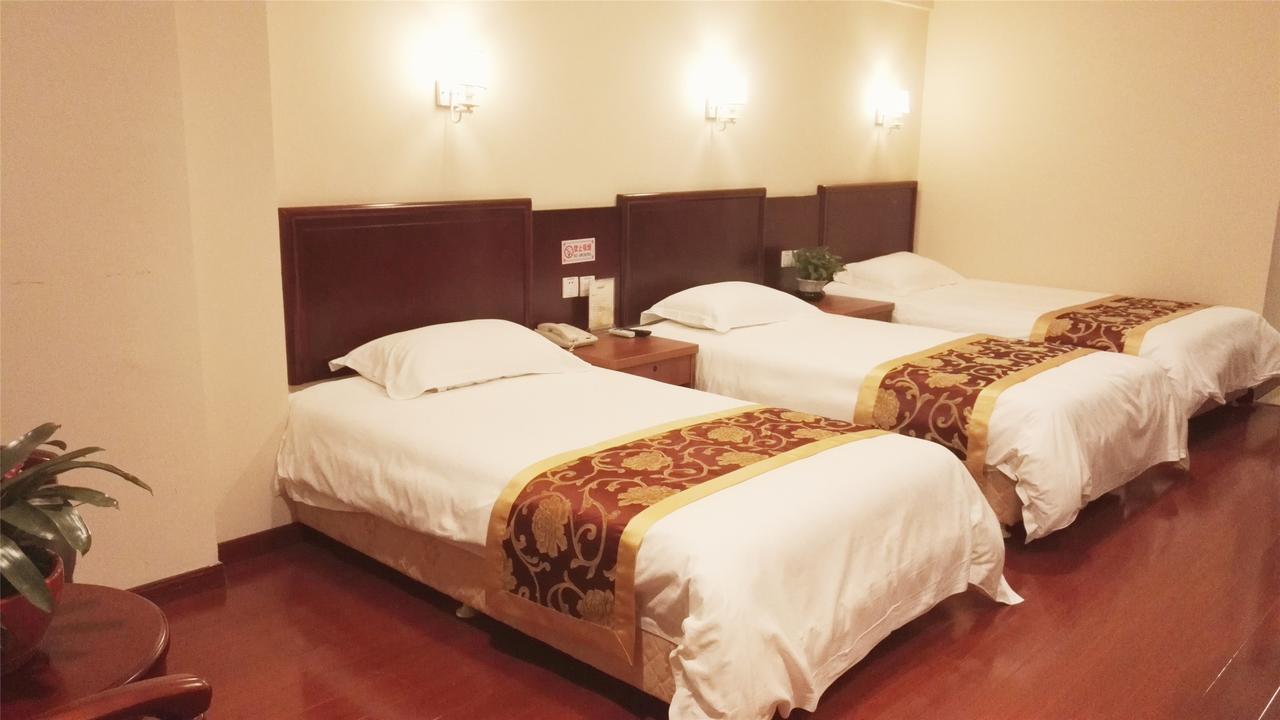 Greentree Inn Jiangsu Wuxi Jiangyin Zhouzhuang Shiji Avenue Business Hotel Exteriör bild